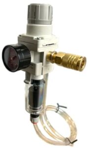 120 PSI Output Pressure Regulator Assembly w/Gauge (1/4″ NPT Output), 90998-1-Kit 5