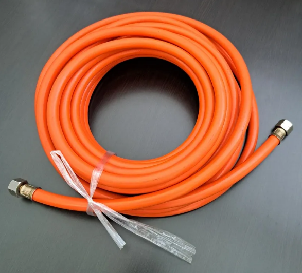 365-AH, Orange Air Hose, 33 feet, 1/4″ Air Fitting