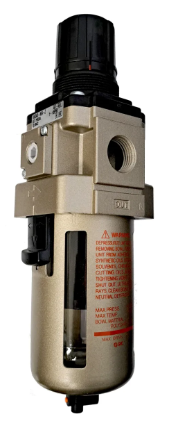 Air Pressure Filter Regulator with Micro Mist Separator 1/2 NPT 4