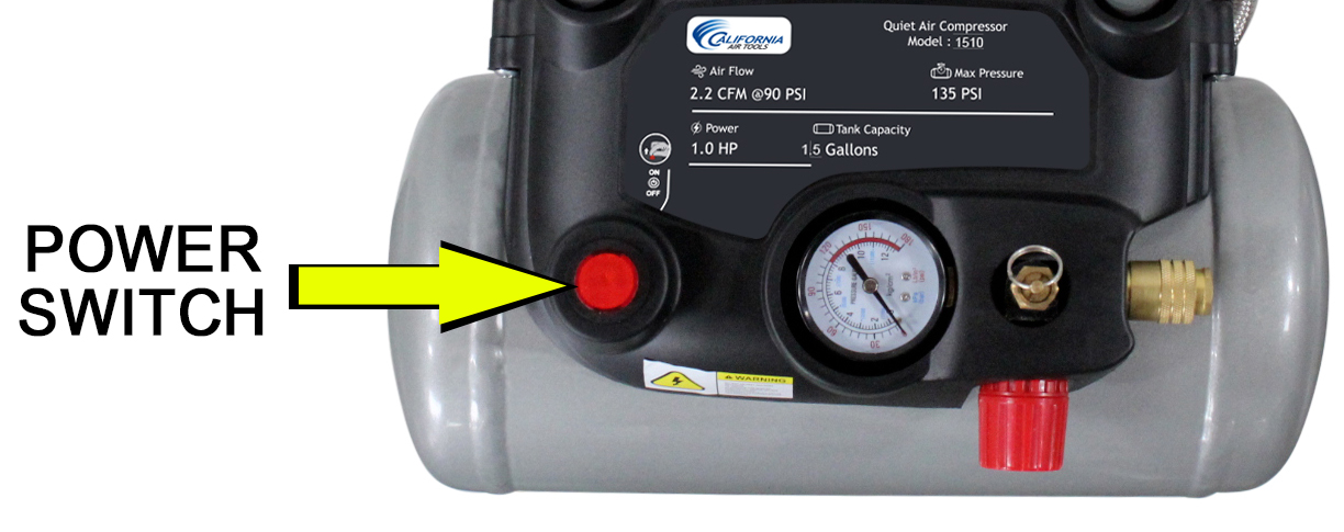 California Air Tools 1510 Quiet Air Compressor 8