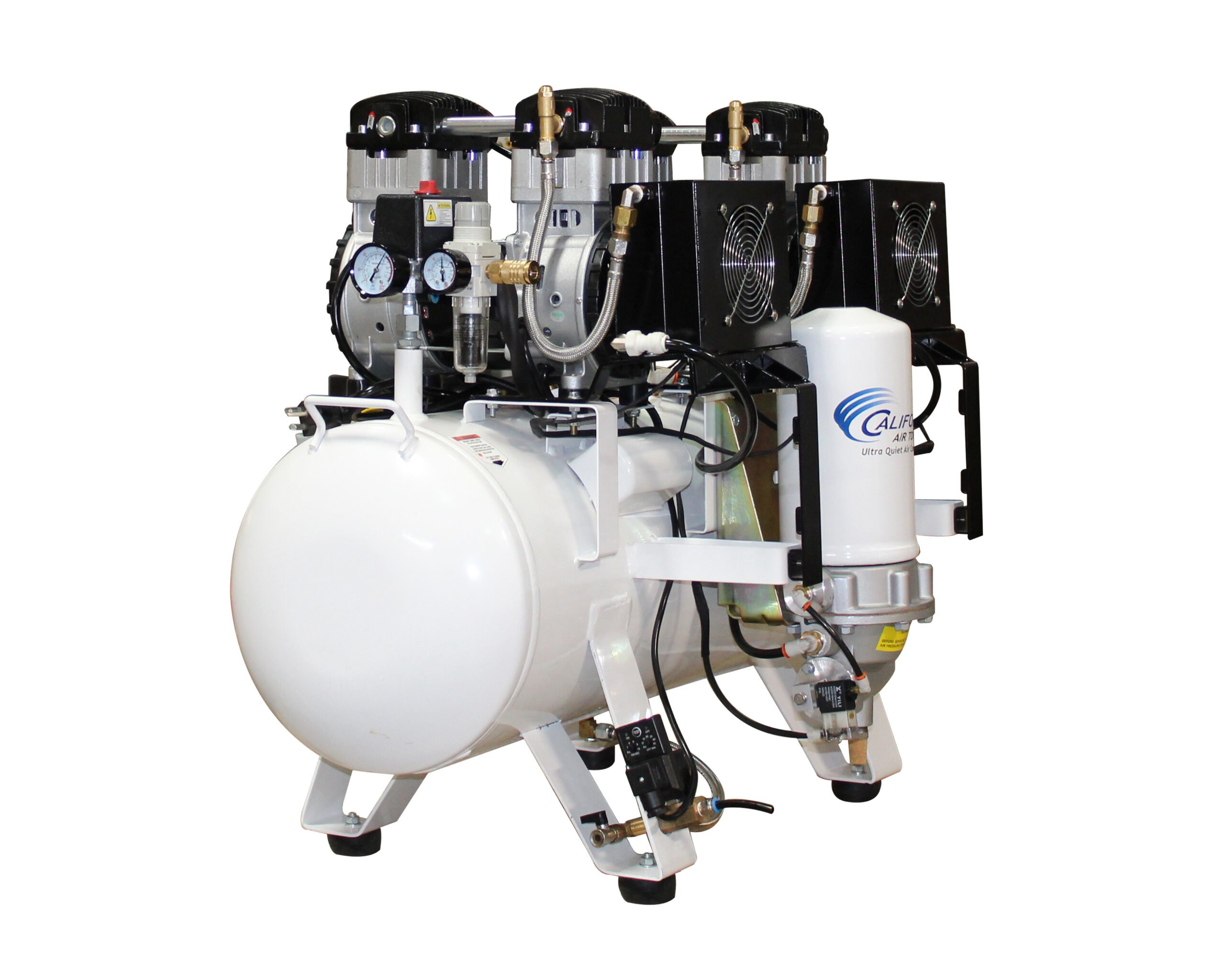 CALIFORNIA AIR TOOLS 20040DCAD Powerful 4.0 Hp Ultra Quiet & Oil-Free 20 Gallon Air Compressor with 80% Air Drying System and Automatic Drain Valve 10