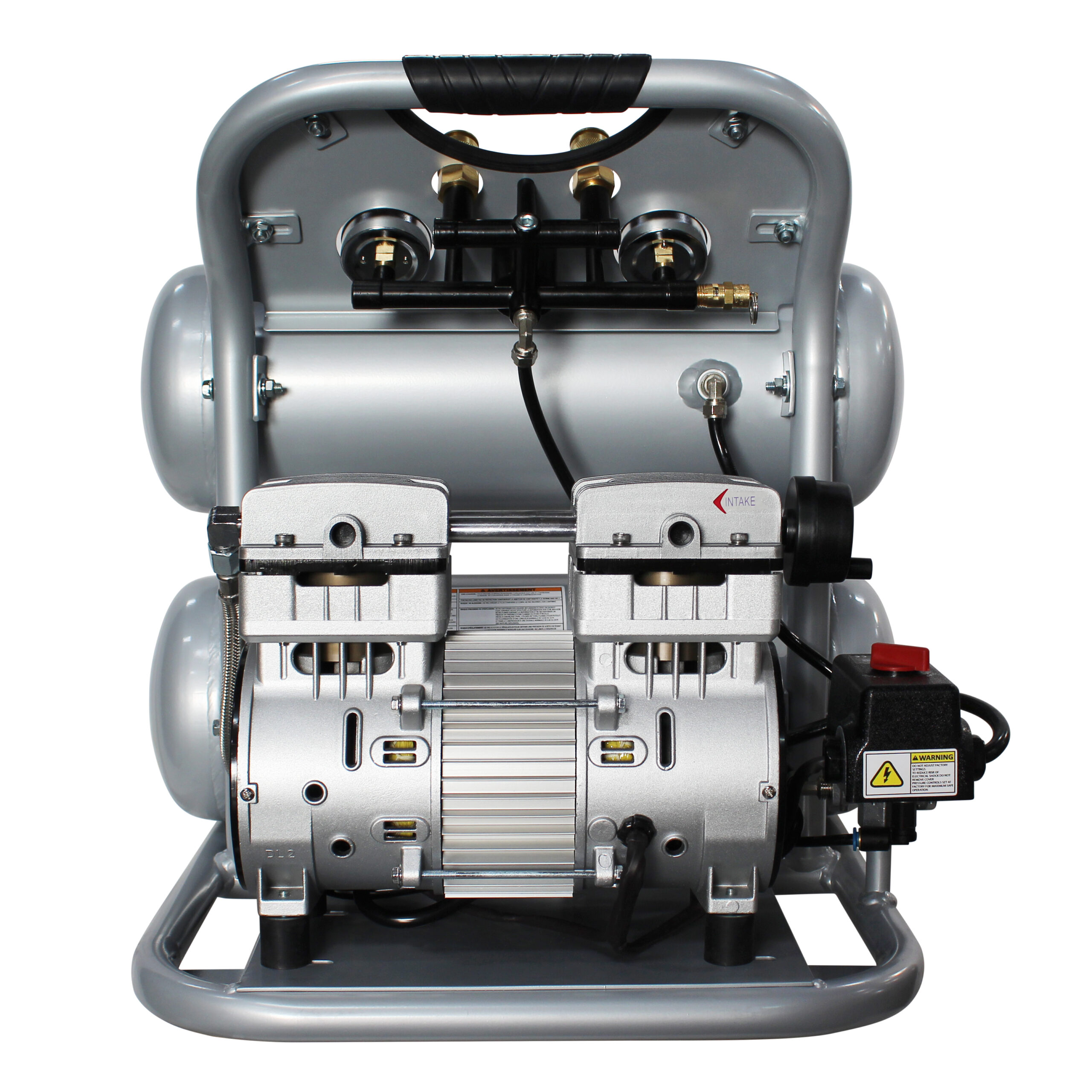 CALIFORNIA AIR TOOLS 4610ALFC Ultra Quiet 1.0 Hp, Oil-Free, Lightweight 4.6 Gallon Air Compressor (Industrial Series) 5