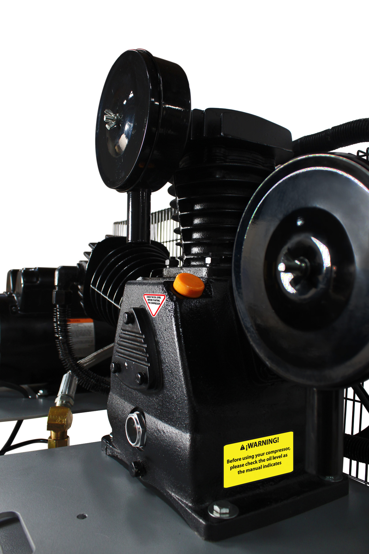 California Air Tools CALAIR 80050BD 80 Gal 5.0 hp One-Stage Oil-Lubricated Belt Driven Air Compressor
