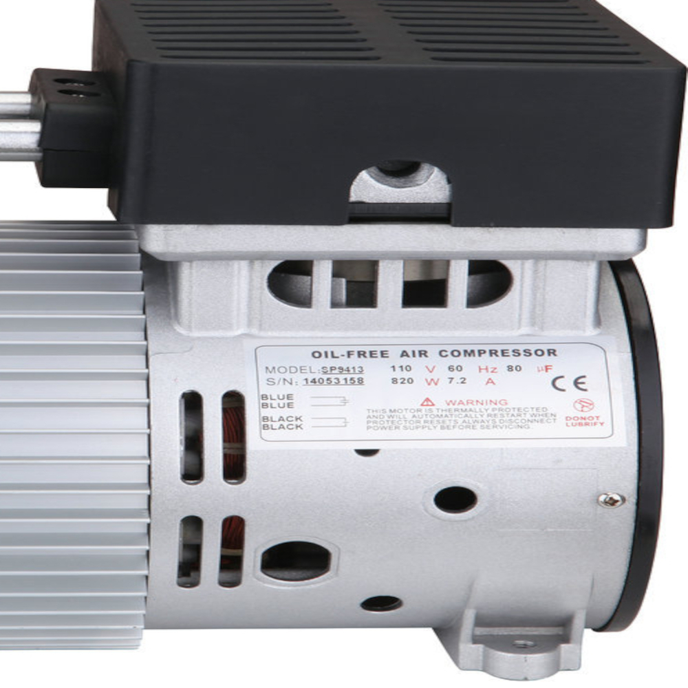 CALIFORNIA AIR TOOLS SP-9413 (110v 60hz) 1.0 Hp Ultra Quiet & Oil-Free Pump/Motor