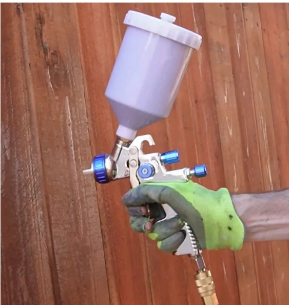 CAT-33000 LVLP Spray Gun with Gravity Feed Cup (Brand New) 5