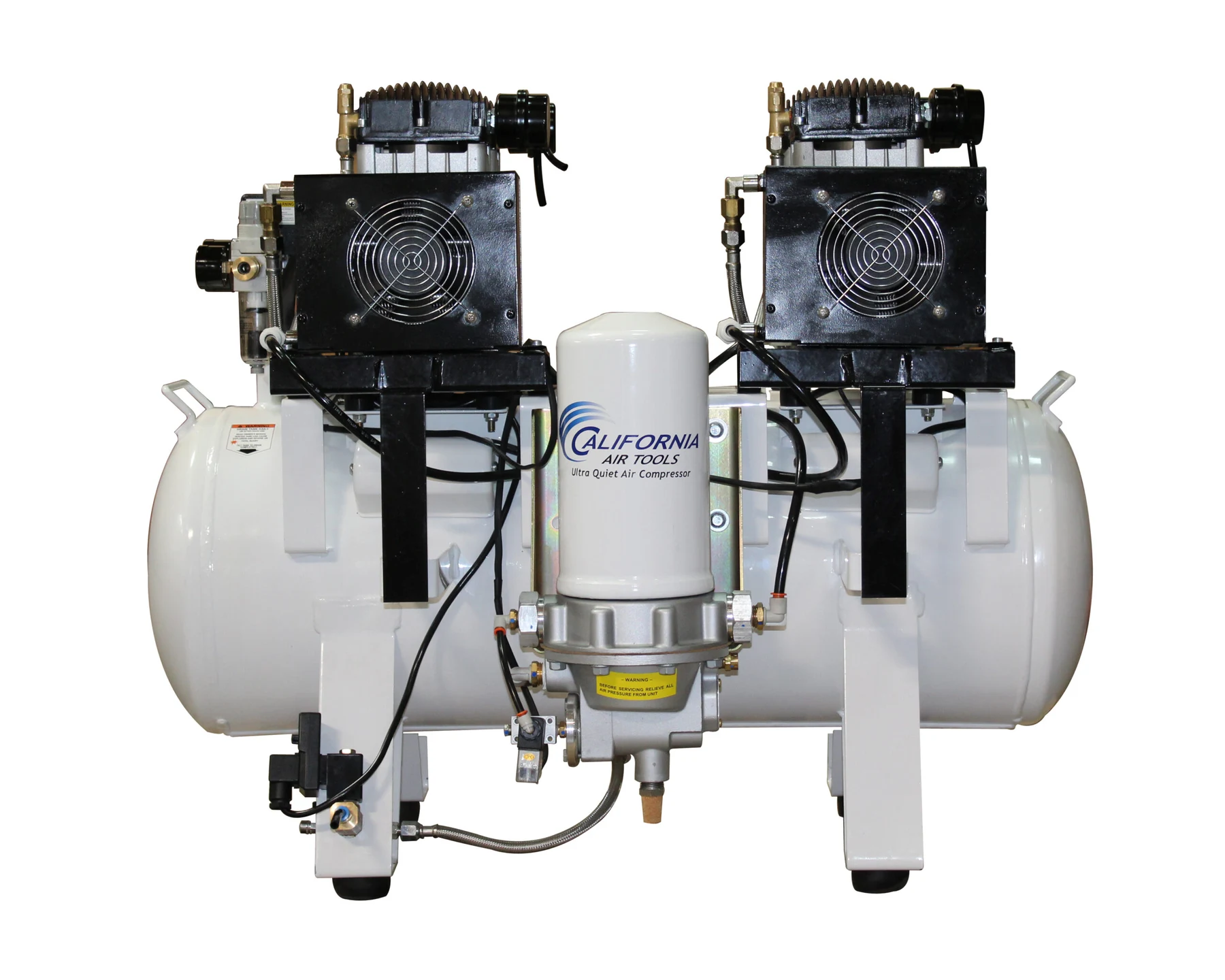 CALIFORNIA AIR TOOLS 20040DCADC Powerful 4.0 Hp Ultra Quiet, Ultra Dry & Oil-Free 20 Gallon Air Compressor with 98% Air Drying System and Automatic Drain Valve 13