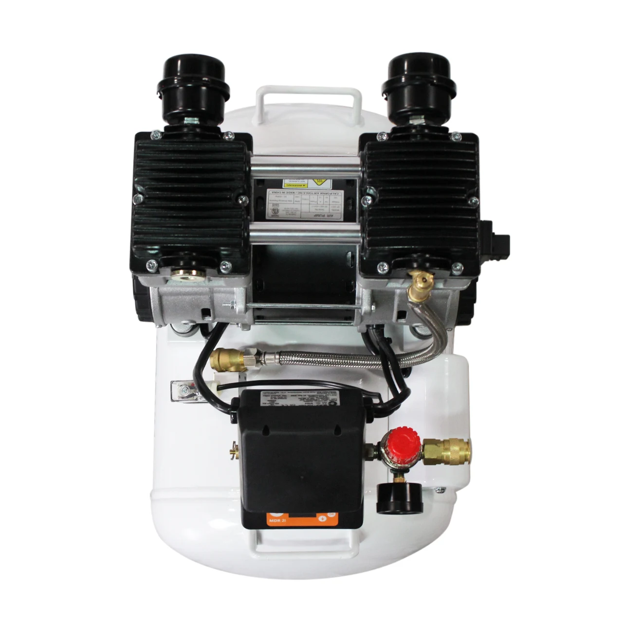CALIFORNIA AIR TOOLS 10020SMHAD Powerful 2.0 Hp SMART Ultra Quiet & Oil-Free 10 Gallon Air Compressor with Automatic Drain Valve 6