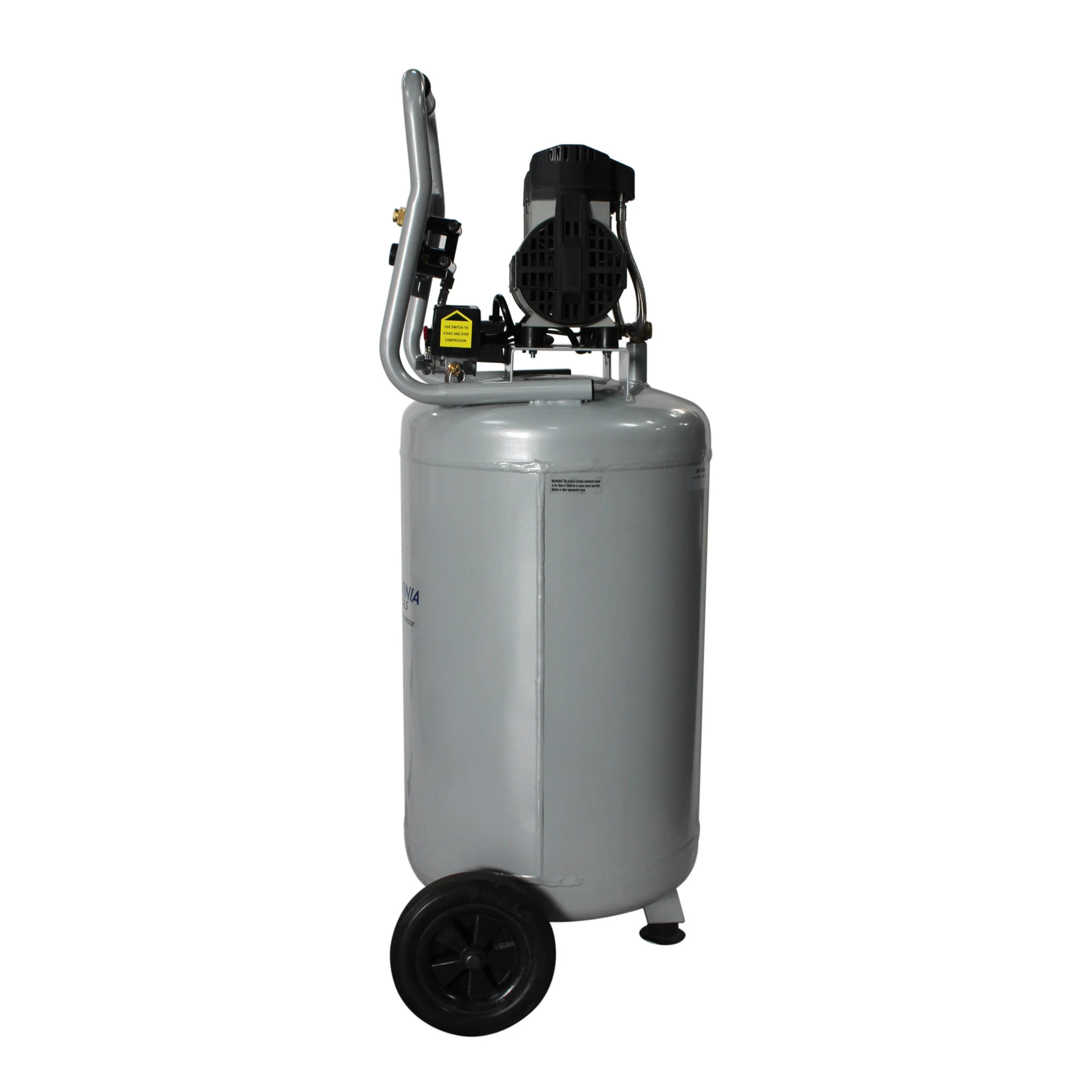 CALIFORNIA AIR TOOLS 20015 Ultra Quiet, Oil-Free and Powerful 1.5 Hp Portable 20-Gallon Air Compressor 12