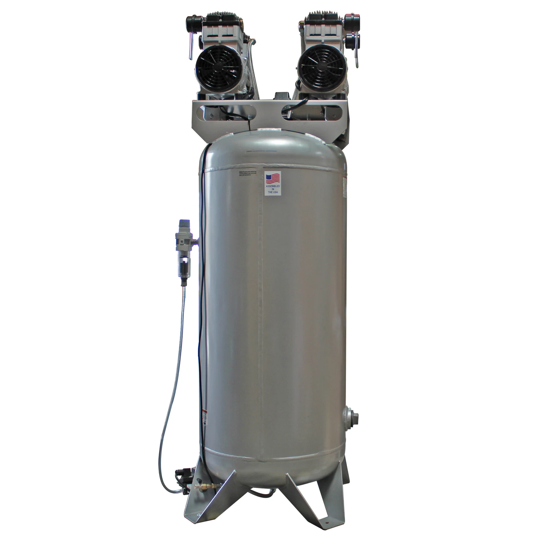 CALIFORNIA AIR TOOLS 60040CAD Powerful 4.0 Hp Ultra Quiet & Oil-Free 60 Gallon ASME Stationary Air Compressor with Automatic Drain Valve 2