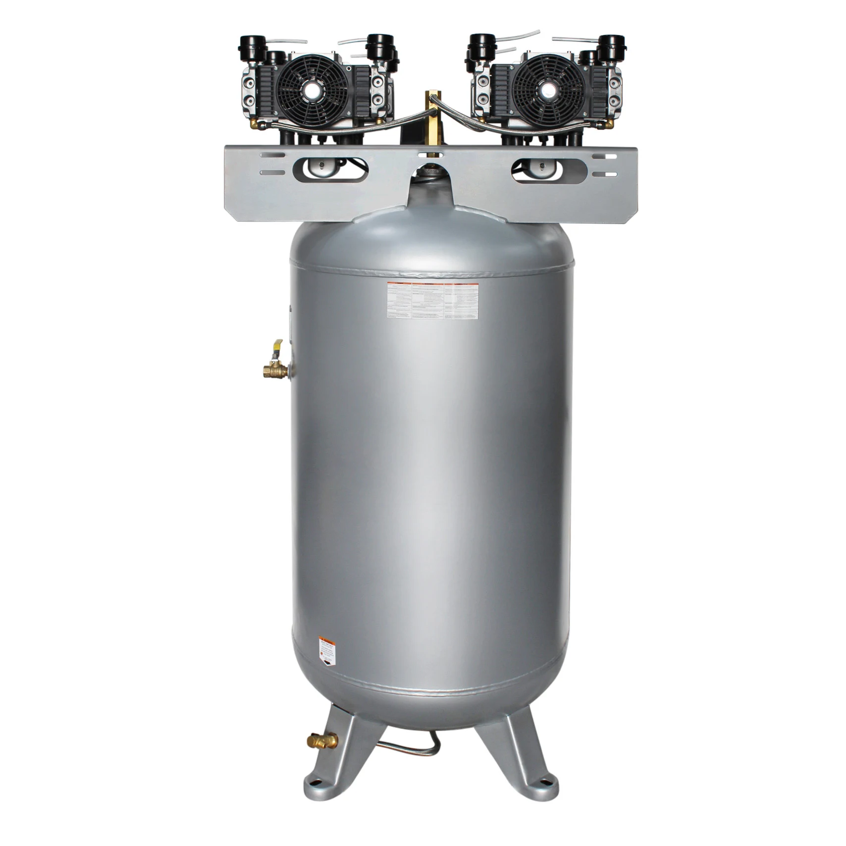 CALIFORNIA AIR TOOLS 80060C Powerful 6.0 Hp Ultra Quiet & Oil-Free 80 Gallon Stationary Air Compressor 6