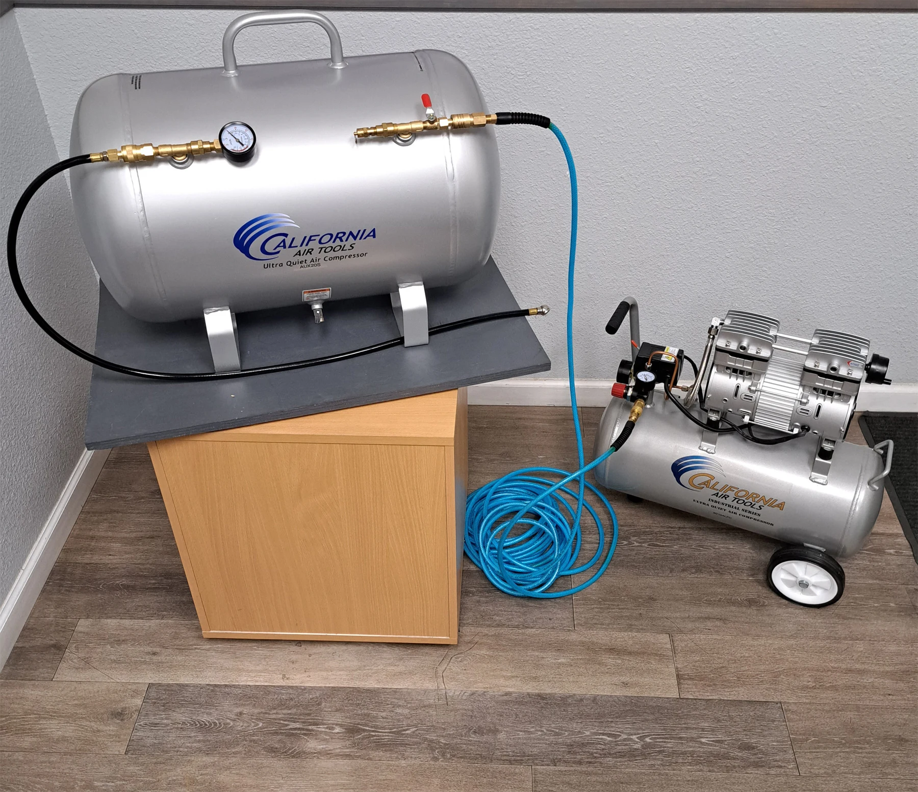 CALIFORNIA AIR TOOLS AUX10A 10 Gallon ALUMINUM (No Rust) Ultra Lightweight Auxiliary Air Tank 2