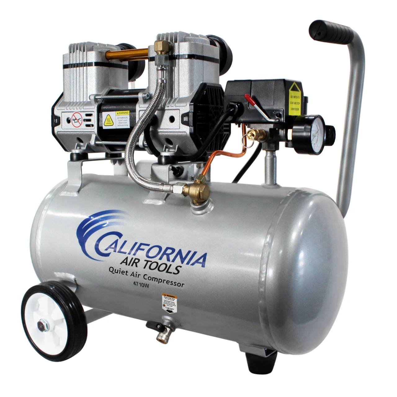 California Air Tools 4710W 4.7 Gal 1.0 Hp Quiet Air Compressor 11