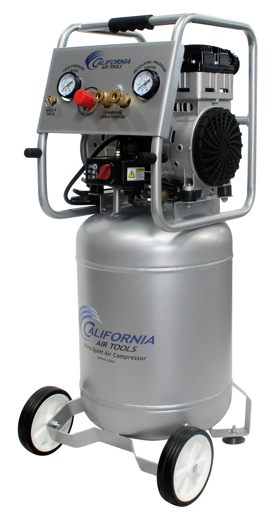 CALIFORNIA AIR TOOLS 10020C-22060 Powerful 2.0 Hp Ultra Quiet, Oil-Free Air Compressor (220v 60hz) 5