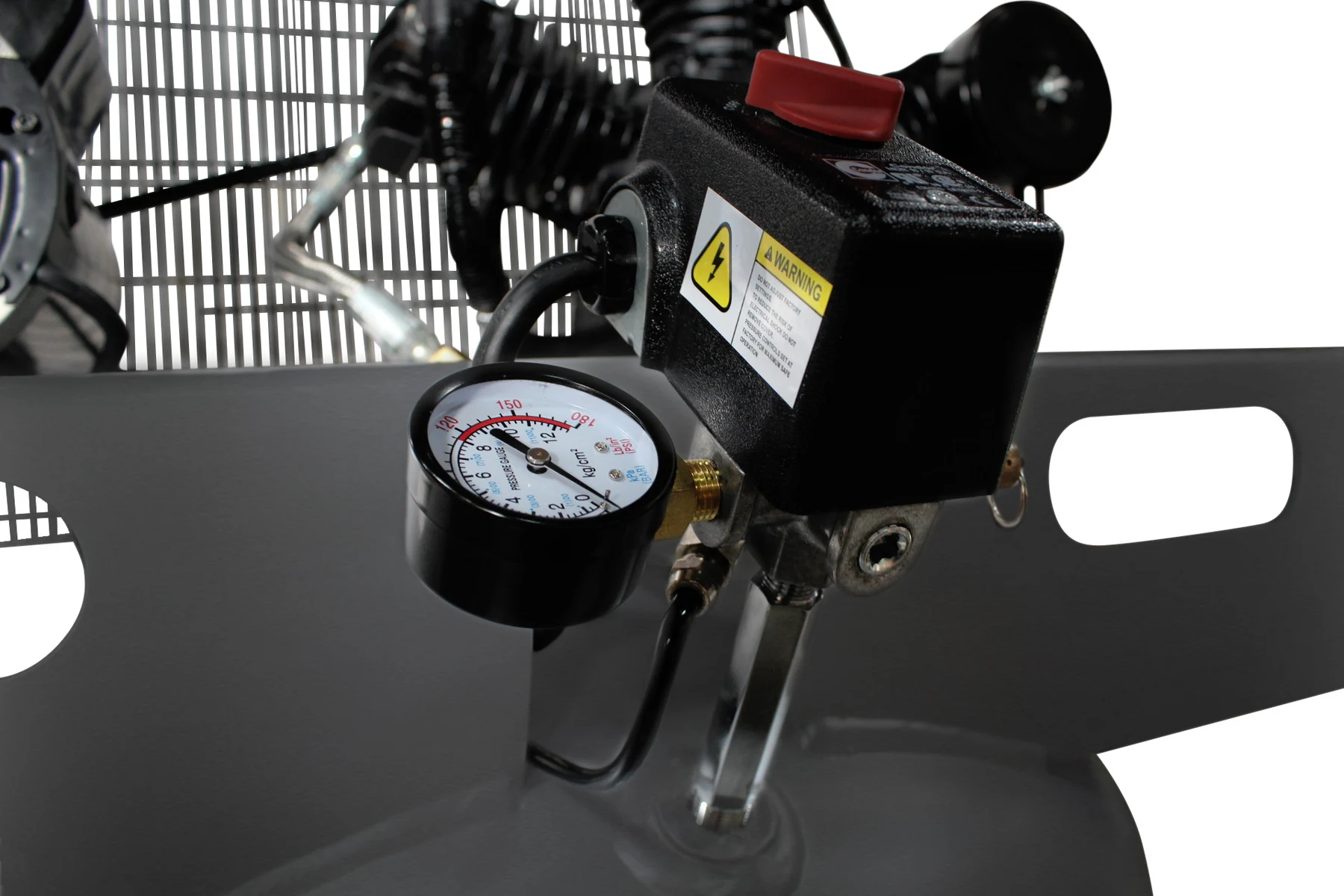 California Air Tools CALAIR 80050BD 80 Gal 5.0 hp One-Stage Oil-Lubricated Belt Driven Air Compressor 7