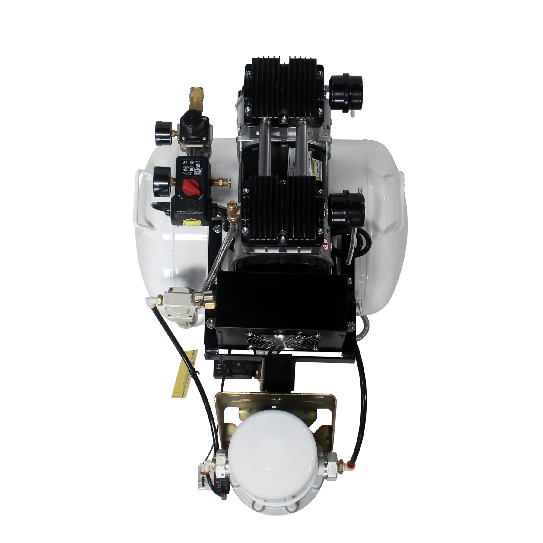 CALIFORNIA AIR TOOLS 10020HDCADC-22060 Powerful 2.0 Hp Ultra Quiet, Ultra Dry & Oil-Free 10 Gallon Air Compressor with 98% Air Drying System and Automatic Drain Valve 13