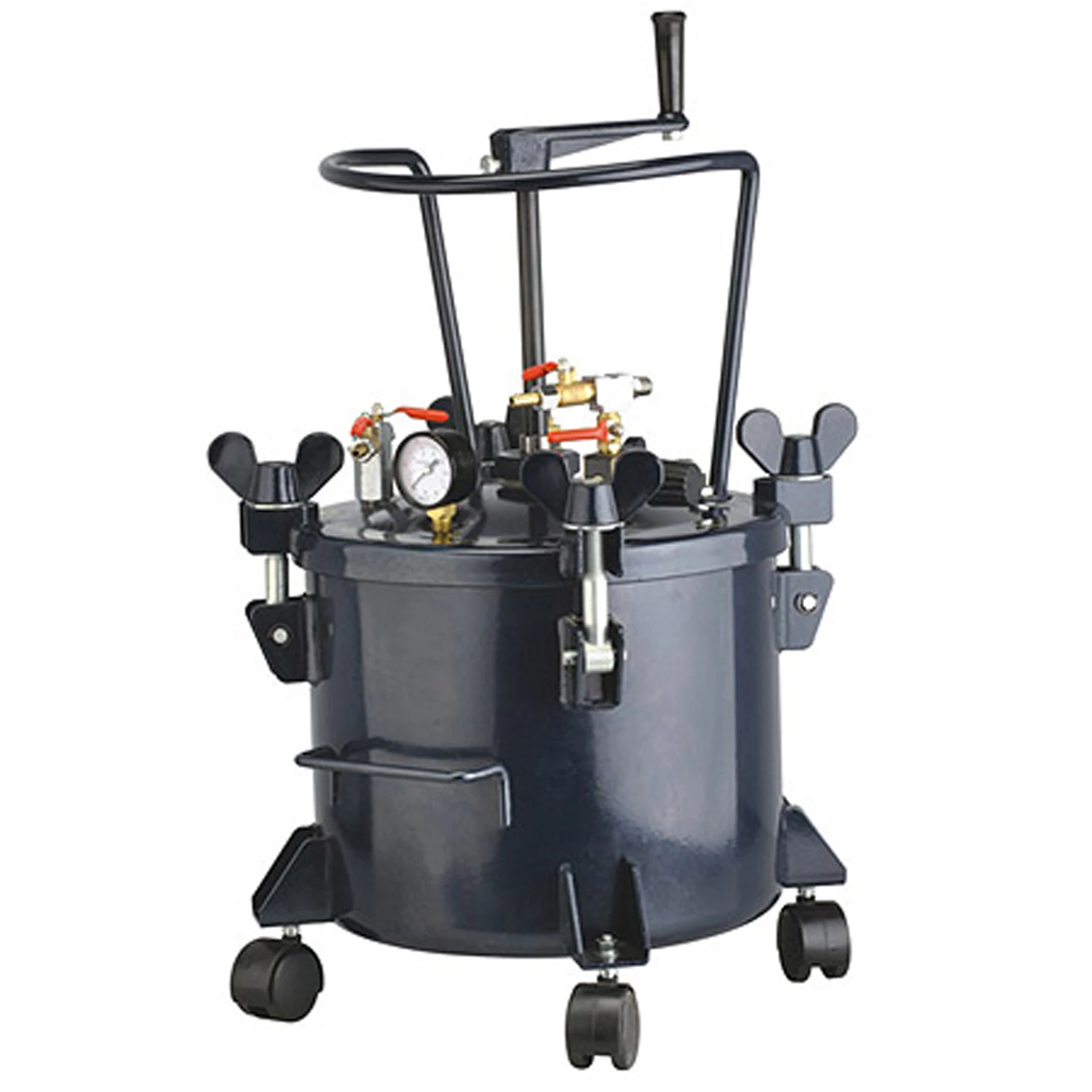 CALIFORNIA AIR TOOLS 365 – 5 Gallon Pressure Pot with HVLP Gun & Hose Kit