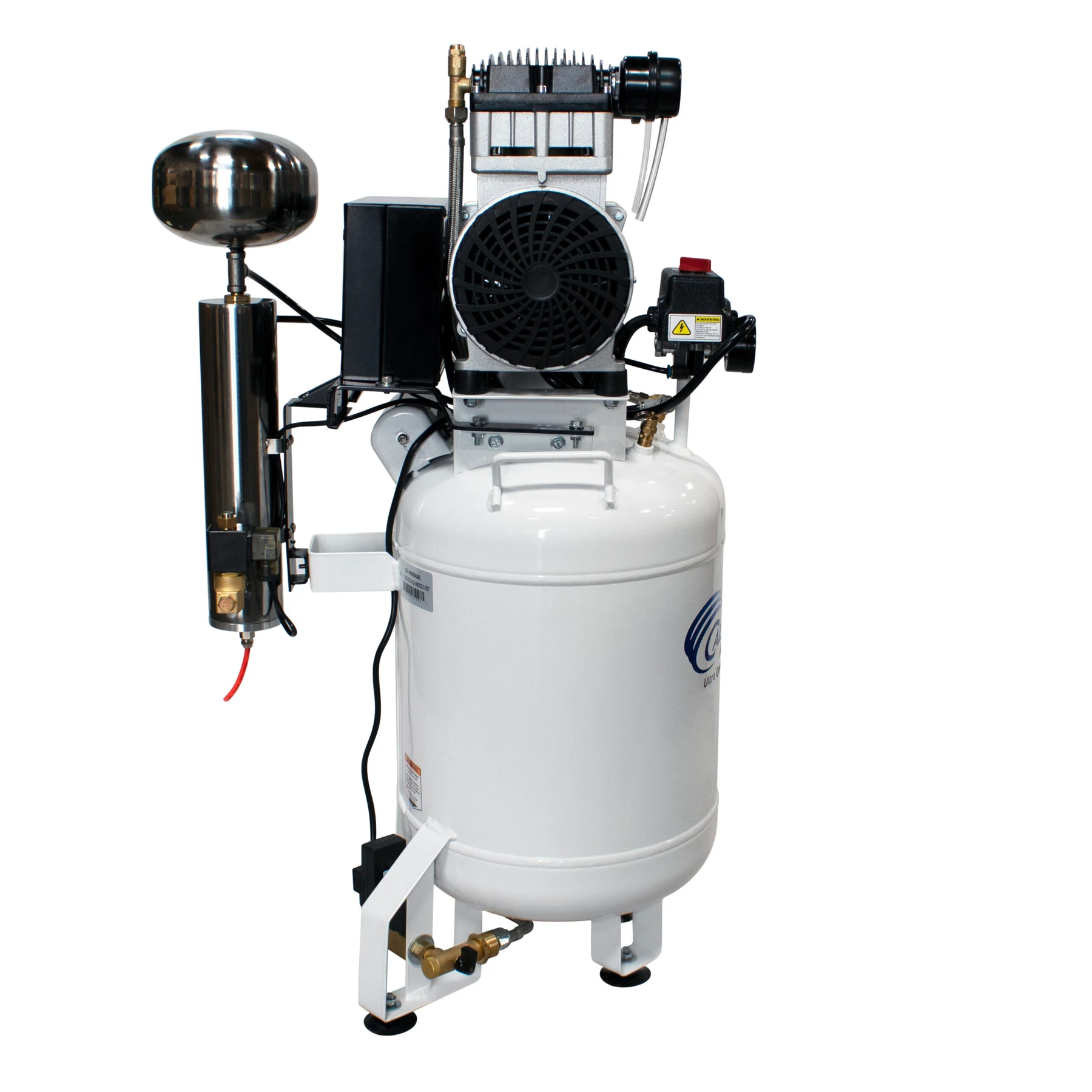 CALIFORNIA AIR TOOLS 10020DCAD-22060 2.0 Hp Ultra Quiet Oil-Free 10-Gallon Air Compressor with 80% Air Dryer and Auto Drain 220v 60hz 14