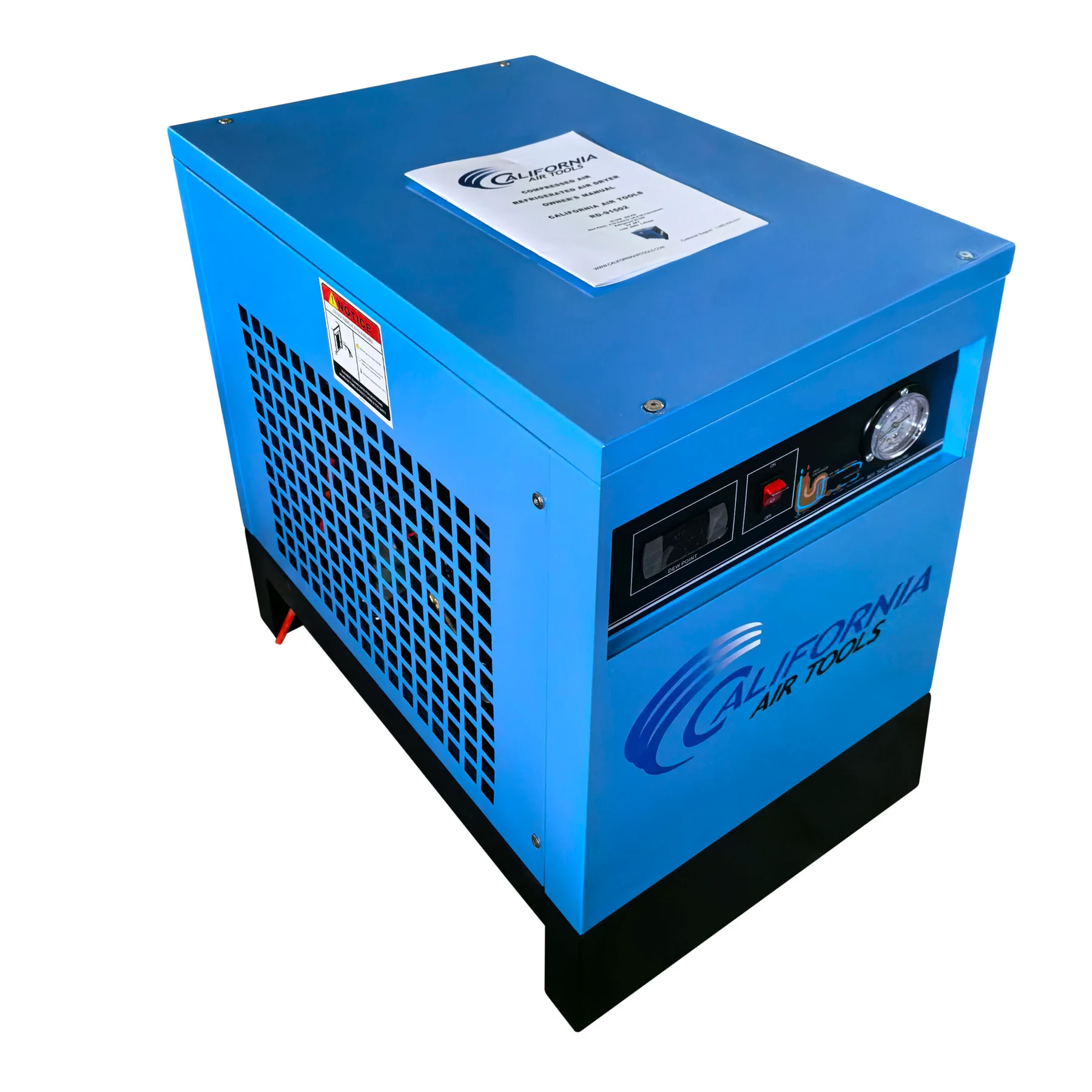 CALIFORNIA AIR TOOLS RD-91502 High-Efficiency Non-Recycling 98% Refrigerated Air Dryer (115v 60hz) – High Pressure 7