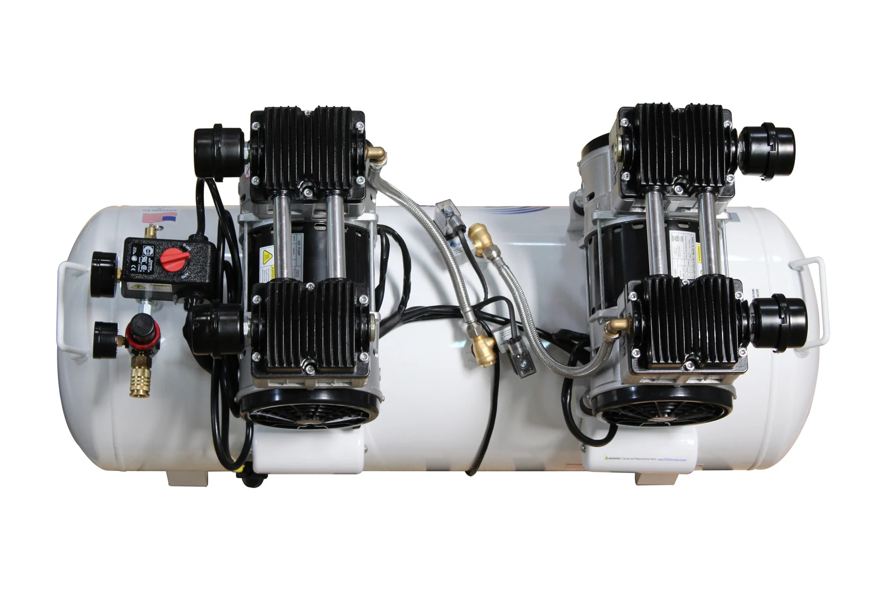 CALIFORNIA AIR TOOLS 20040CAD Powerful 4.0 Hp Ultra Quiet & Oil-Free 20 Gallon Air Compressor , with Automatic Drain Valve 11