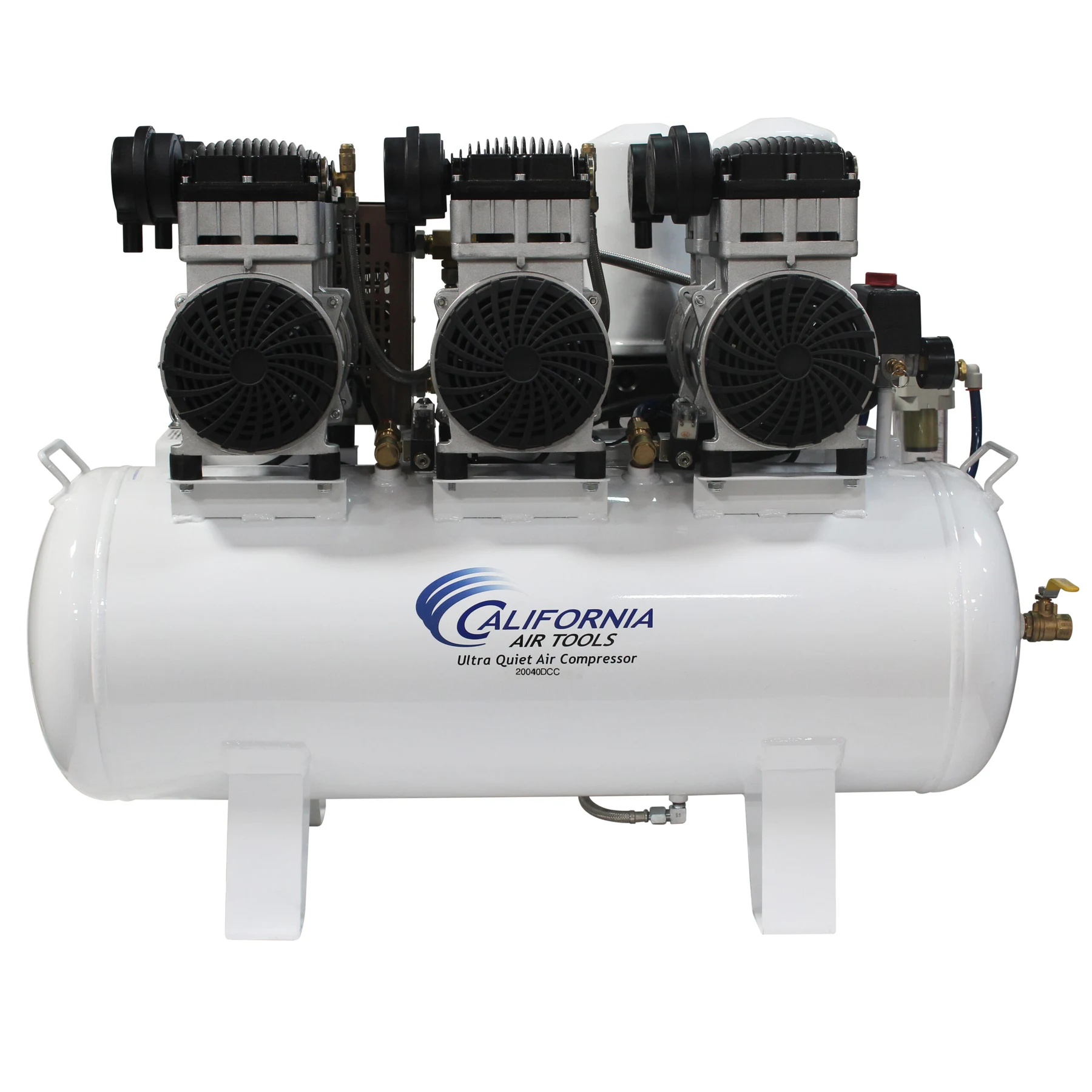CALIFORNIA AIR TOOLS 20060DCC Powerful 6.0 Hp Ultra Quiet, Ultra Dry & Oil-Free 20-Gallon Air Compressor with 98% Air Drying System 19