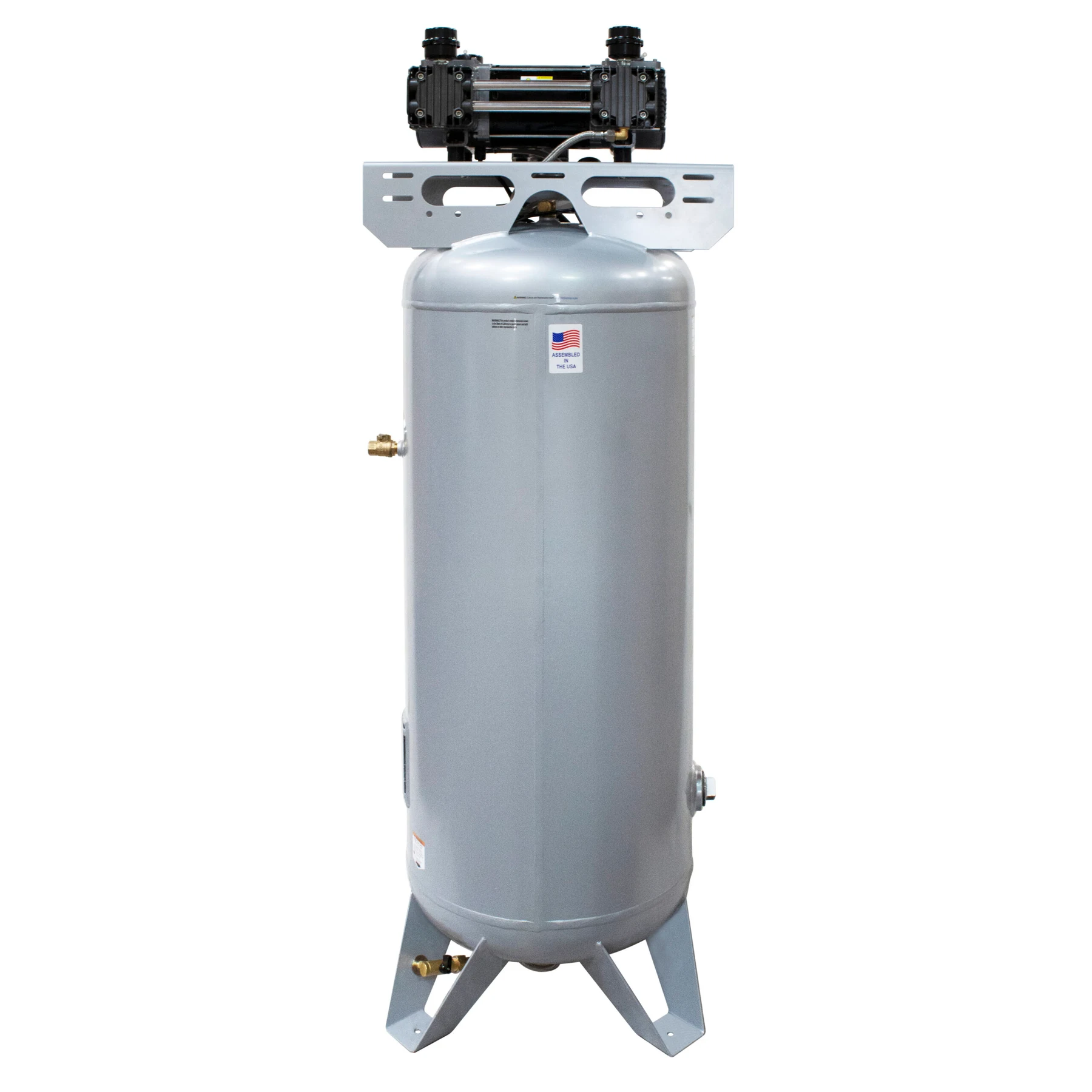 CALIFORNIA AIR TOOLS 60065C Powerful 6.5 Hp Ultra Quiet & Oil-Free 60 Gallon ASME Air Compressor 8