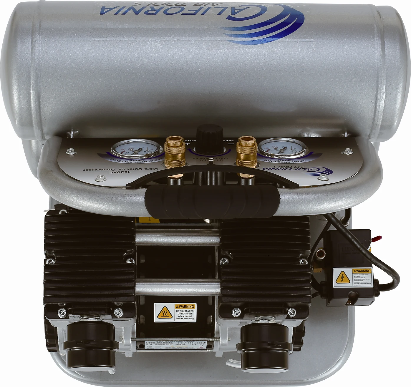 CALIFORNIA AIR TOOLS 4620AC Powerful 2.0 Hp Ultra Quiet & Oil-Free Air Compressor 2