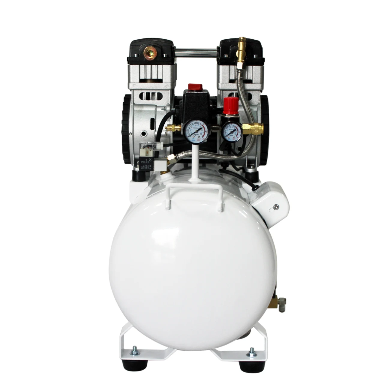 CALIFORNIA AIR TOOLS 10020CHAD Powerful 2.0 Hp Ultra Quiet, Oil-Free 10 Gallon Air Compressor with Automatic Drain Valve 10