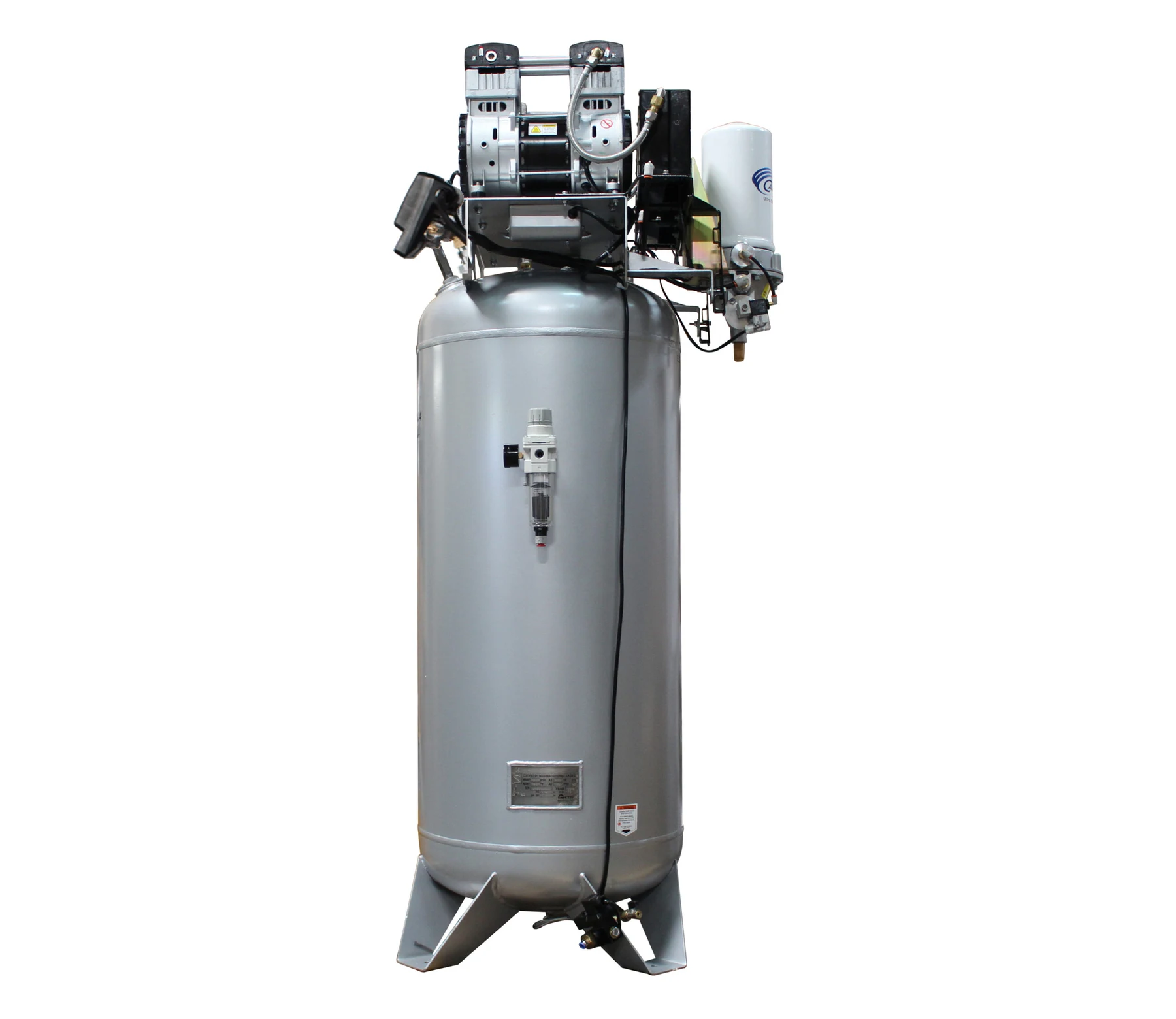 CALIFORNIA AIR TOOLS 60040DSMADC Powerful 4.0 Hp SMART Ultra Quiet & Oil-Free 60 Gallon Air Compressor with 98% Air Dryer and Automatic Drain Valve 3