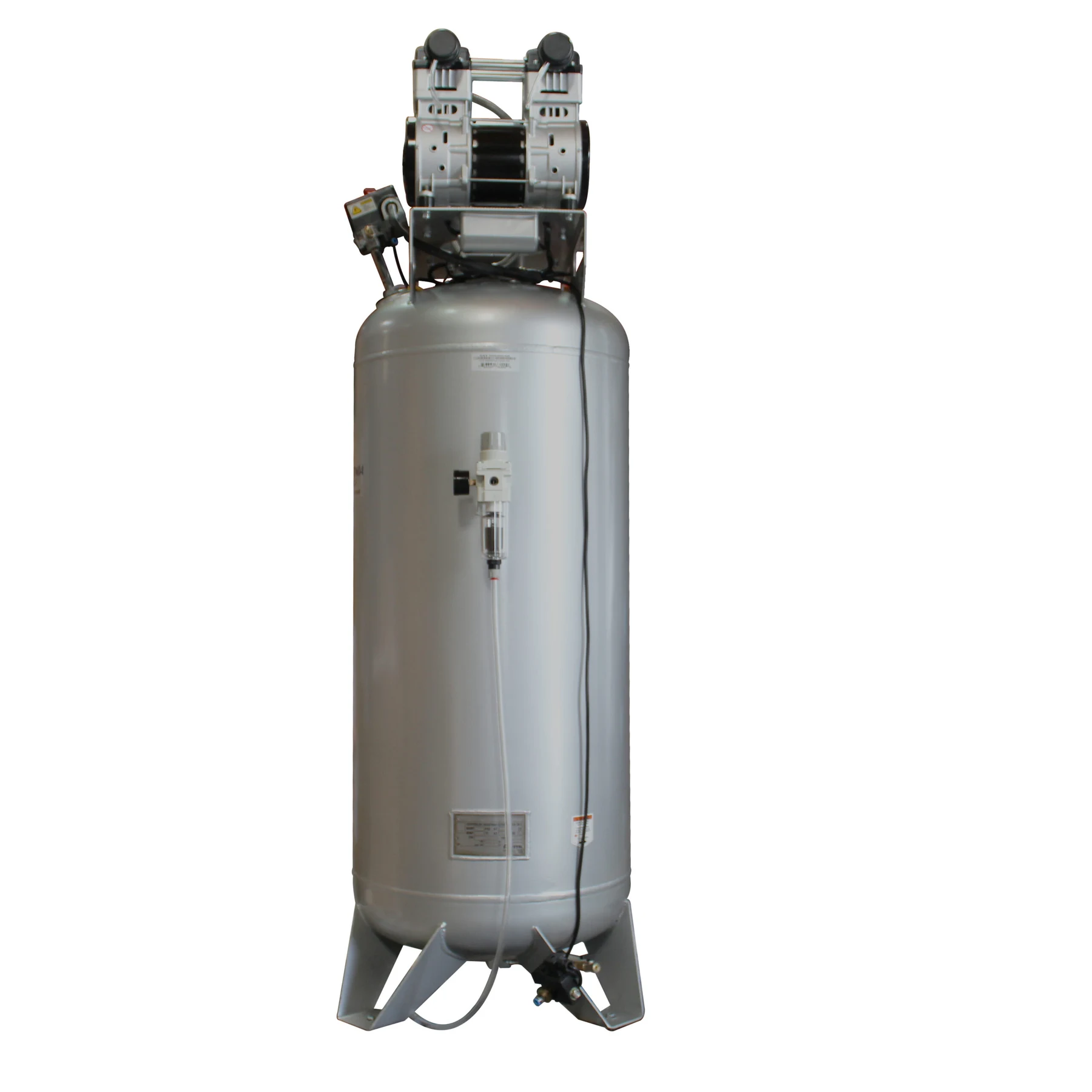 CALIFORNIA AIR TOOLS 60040CAD Powerful 4.0 Hp Ultra Quiet & Oil-Free 60 Gallon ASME Stationary Air Compressor with Automatic Drain Valve 12
