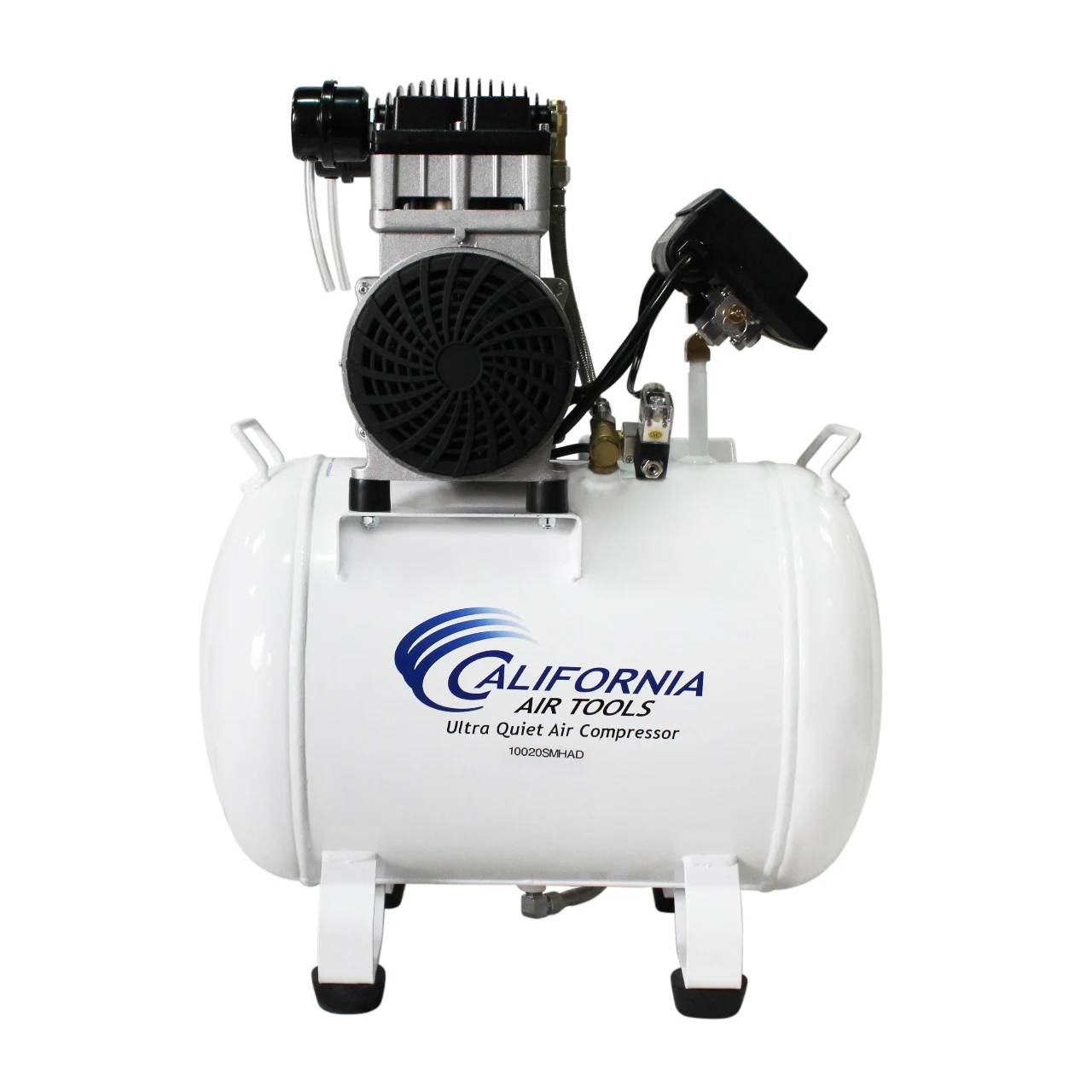 CALIFORNIA AIR TOOLS 10020SMHAD Powerful 2.0 Hp SMART Ultra Quiet & Oil-Free 10 Gallon Air Compressor with Automatic Drain Valve 8