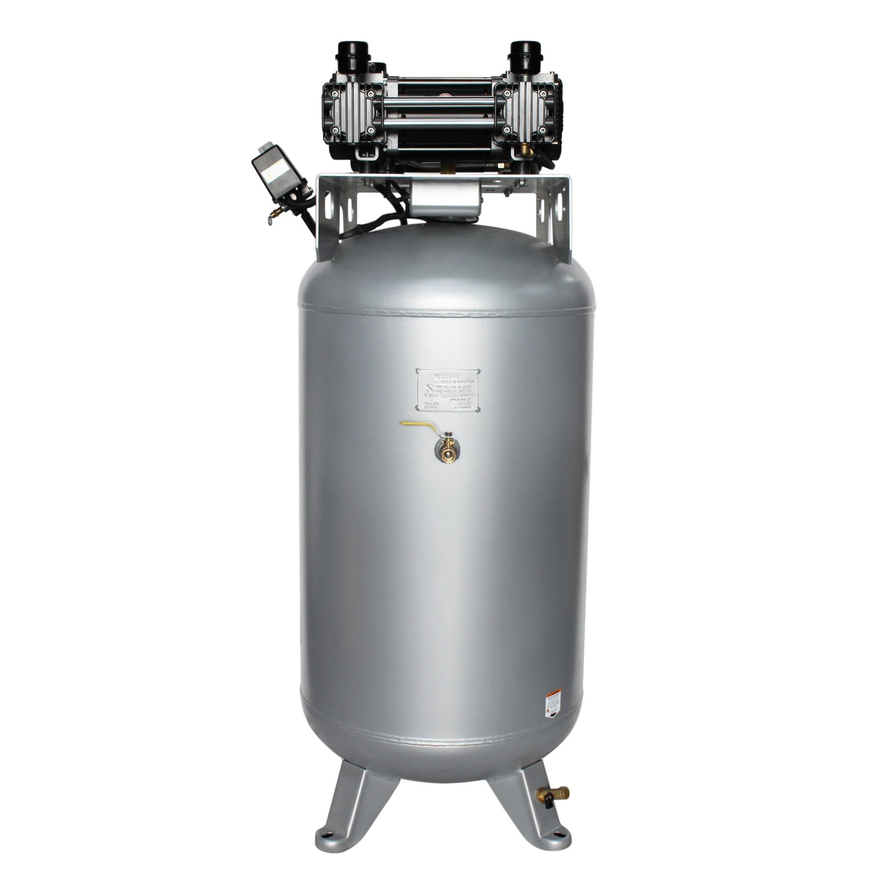 CALIFORNIA AIR TOOLS 80060C Powerful 6.0 Hp Ultra Quiet & Oil-Free 80 Gallon Stationary Air Compressor 11