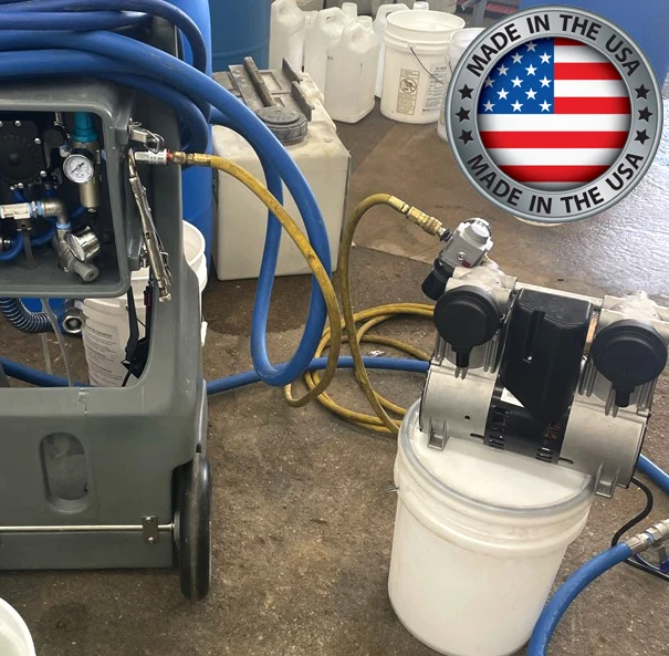 CALIFORNIA AIR TOOLS 200CR Continuous Run Ultra Quiet Oil-Free 2.0 Hp Motor/Pump (100% Duty Cycle) 7