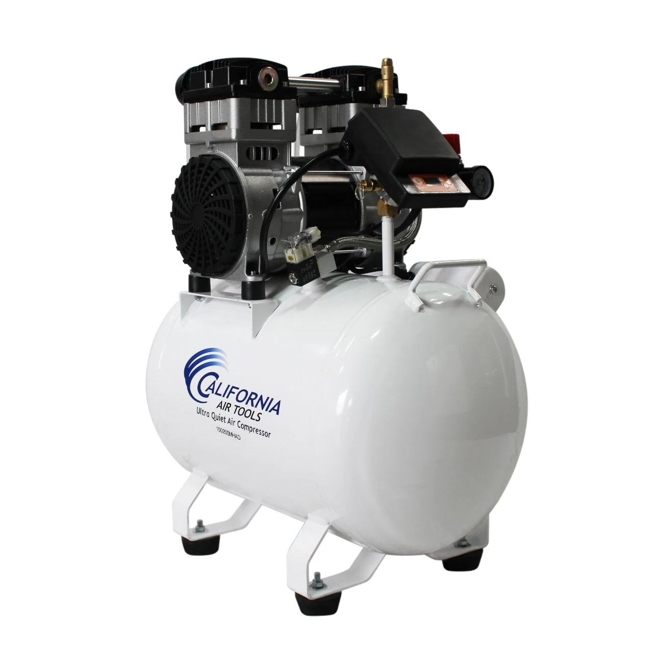 CALIFORNIA AIR TOOLS 10020SMHAD Powerful 2.0 Hp SMART Ultra Quiet & Oil-Free 10 Gallon Air Compressor with Automatic Drain Valve 7