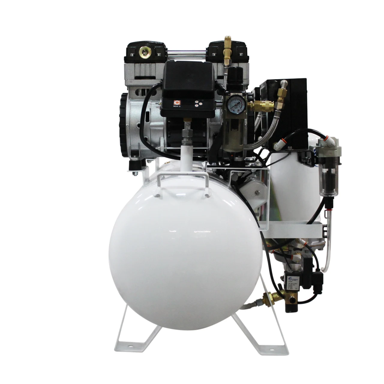 CALIFORNIA AIR TOOLS 20040DSMADC Powerful 4.0 Hp SMART Ultra Quiet & Oil-Free 20 Gallon Air Compressor with 98% Air Dryer and Automatic Drain Valve 15