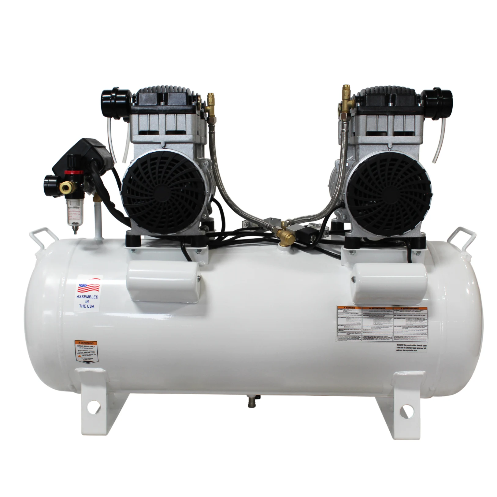 CALIFORNIA AIR TOOLS 20040SM Powerful 4.0 Hp SMART Ultra Quiet & Oil-Free 20 Gallon Air Compressor 6