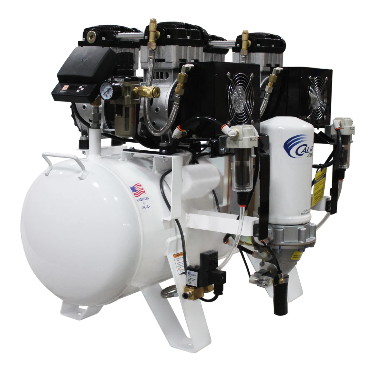 CALIFORNIA AIR TOOLS 20040DSMADC Powerful 4.0 Hp SMART Ultra Quiet & Oil-Free 20 Gallon Air Compressor with 98% Air Dryer and Automatic Drain Valve 18