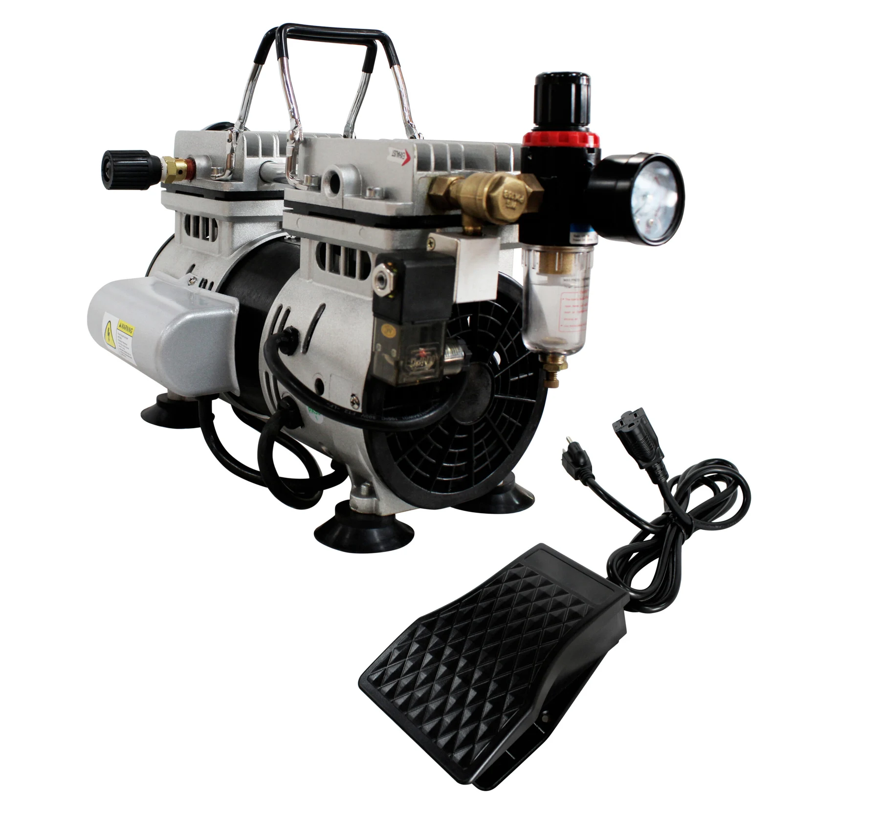 CALIFORNIA AIR TOOLS 10TL Ultra Quiet 1.0 Hp, Oil-Free, Lightweight Tankless Air Compressor 14