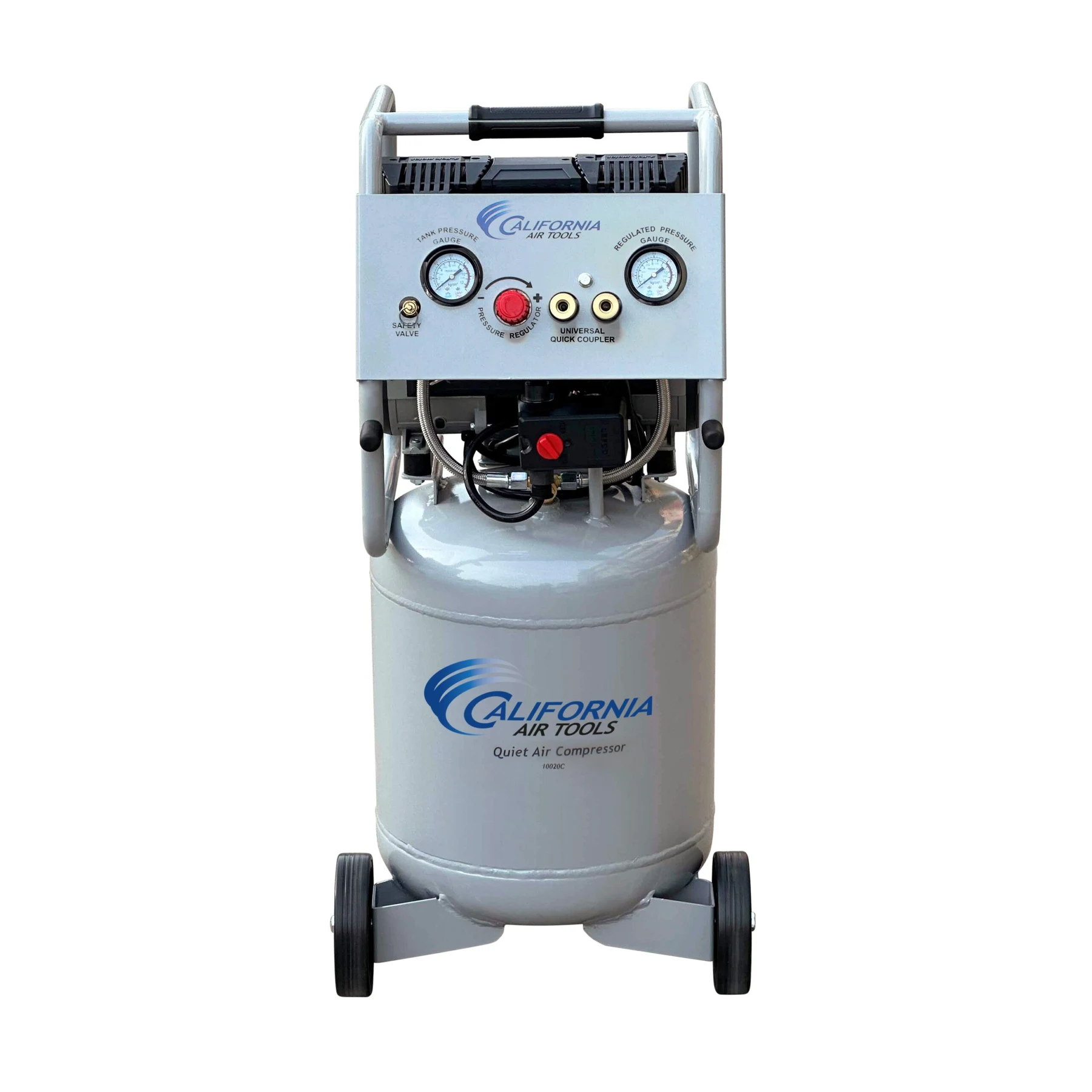 CALIFORNIA AIR TOOLS 10020C Ultra Quiet Oil-Free Powerful 2.0 Hp 10 Gallon Air Compressor 2