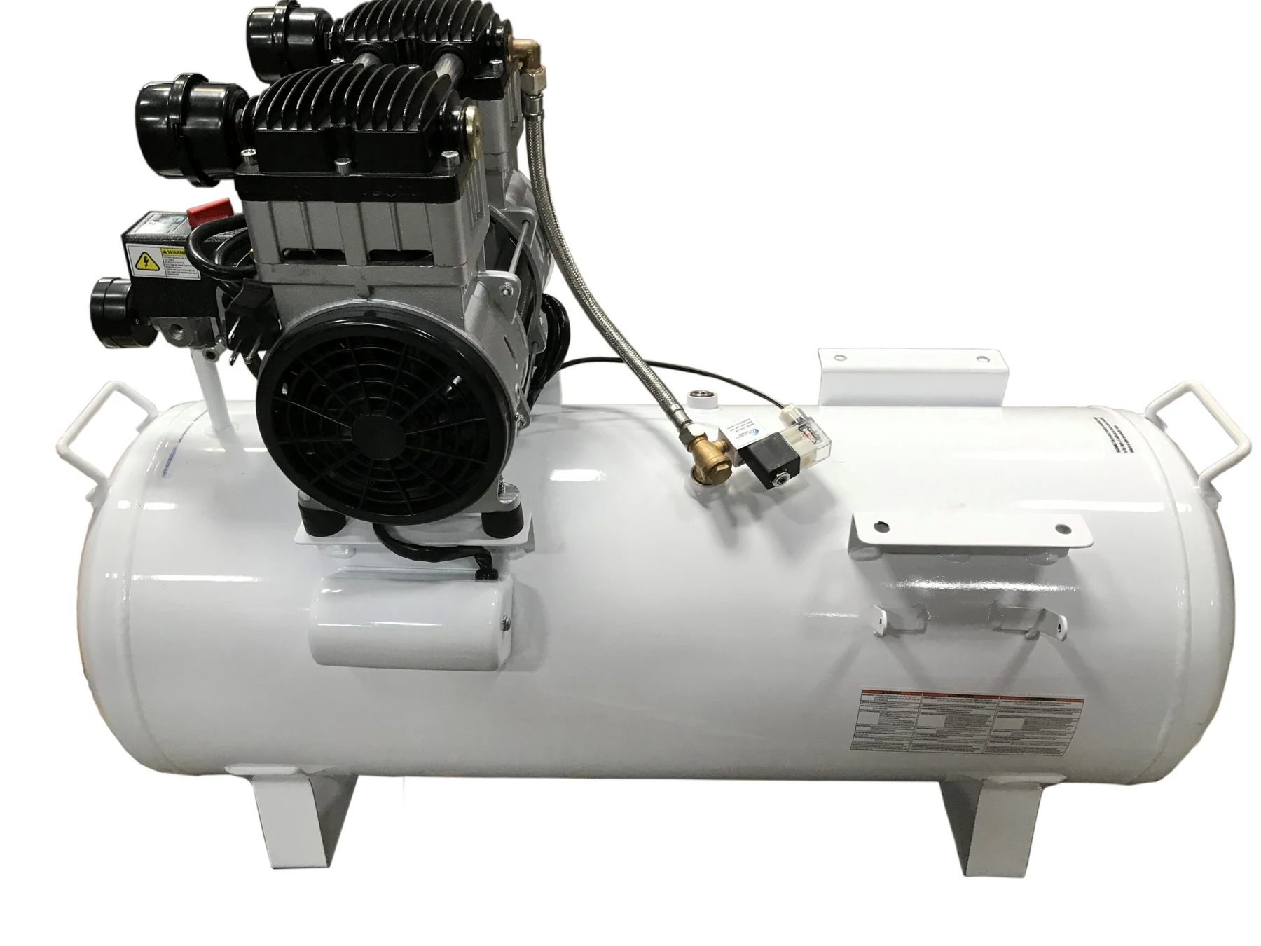 CALIFORNIA AIR TOOLS 20020CTR Ultra Quiet 70 dB, Powerful 2.0 Hp 20-Gallon Horizontal Oil-Free Air Compressor (110v 60hz) 5