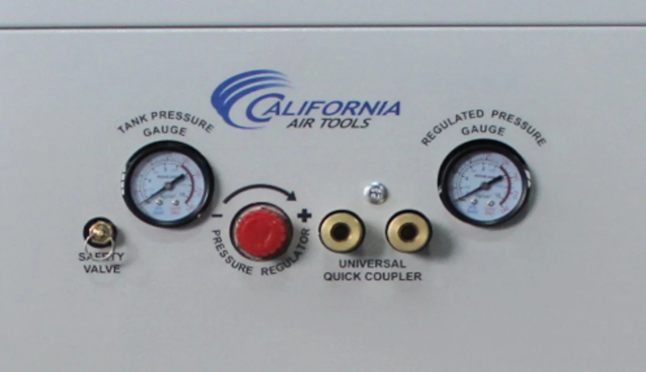 CALIFORNIA AIR TOOLS 10020HDSPCADC Powerful 2.0 Hp Ultra Quiet, Ultra Dry & Oil-Free 10 Gallon Air Compressor in Sound Proof Cabinet with 98% Air Drying System and Automatic Drain Valve 9