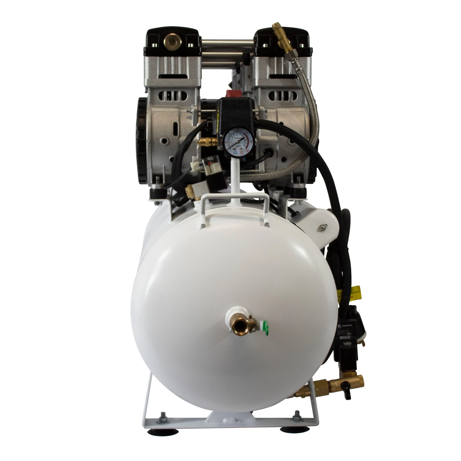 CALIFORNIA AIR TOOLS 20060CAD Powerful 6.0 Hp Ultra Quiet & Oil-Free 20 Gallon Air Compressor with Automatic Drain Valve 18