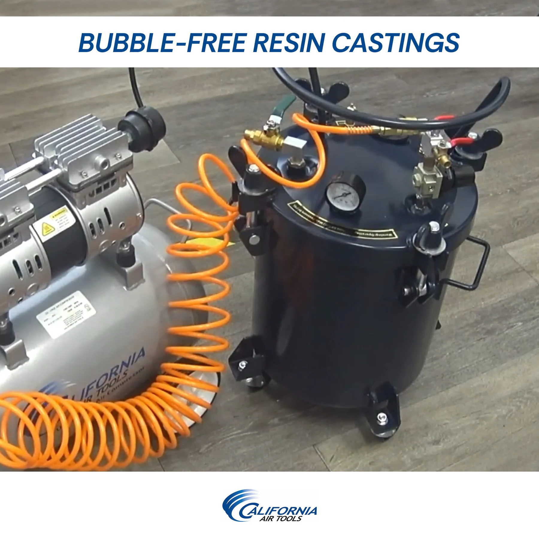 CALIFORNIA AIR TOOLS 365C 5 Gallon Pressure Pot for Resin Casting 2