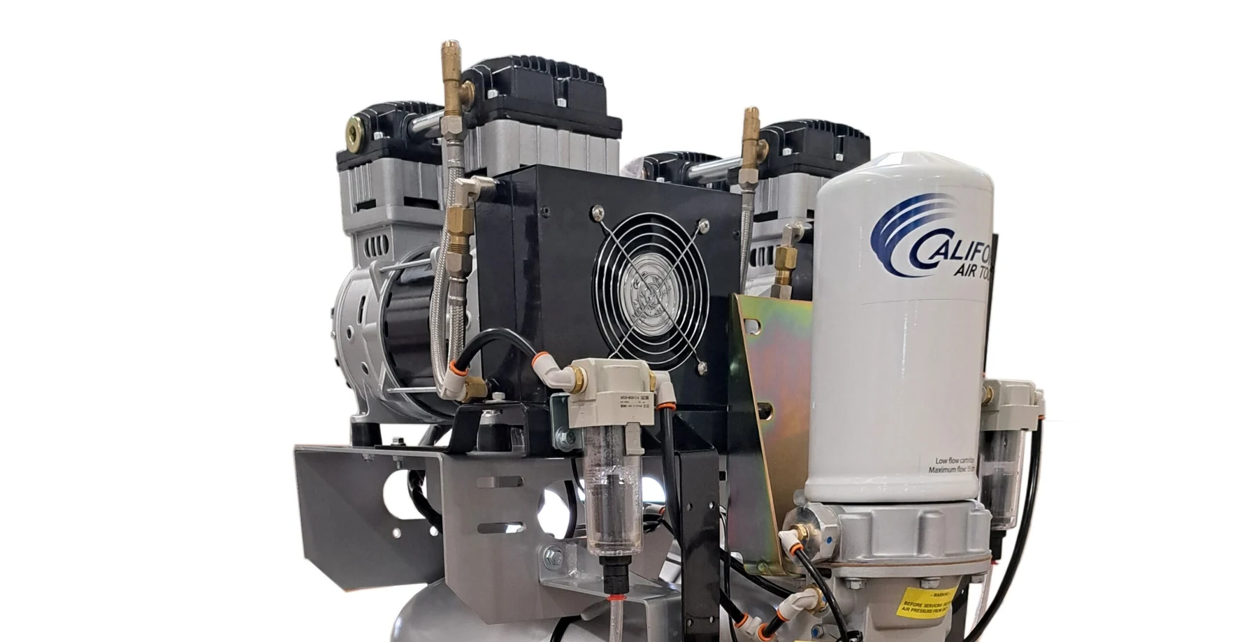 CALIFORNIA AIR TOOLS 60040DCADC Powerful 4.0 Hp Ultra Quiet, Ultra Dry & Oil-Free Air Compressor with 98% Drying System and Automatic Drain Valve 3