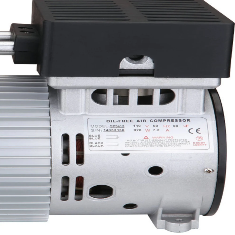 CALIFORNIA AIR TOOLS SP-9413 (110v 60hz) 1.0 Hp Ultra Quiet & Oil-Free Pump/Motor 4