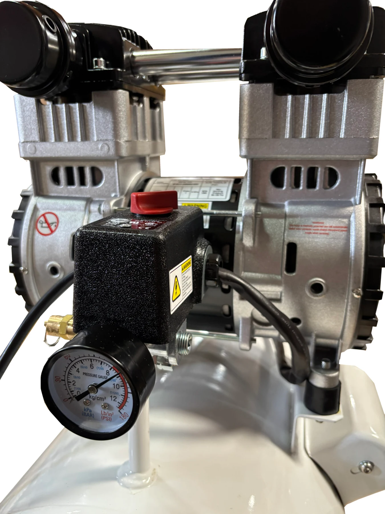 CALIFORNIA AIR TOOLS 20020CTR Ultra Quiet 70 dB, Powerful 2.0 Hp 20-Gallon Horizontal Oil-Free Air Compressor (110v 60hz) 7