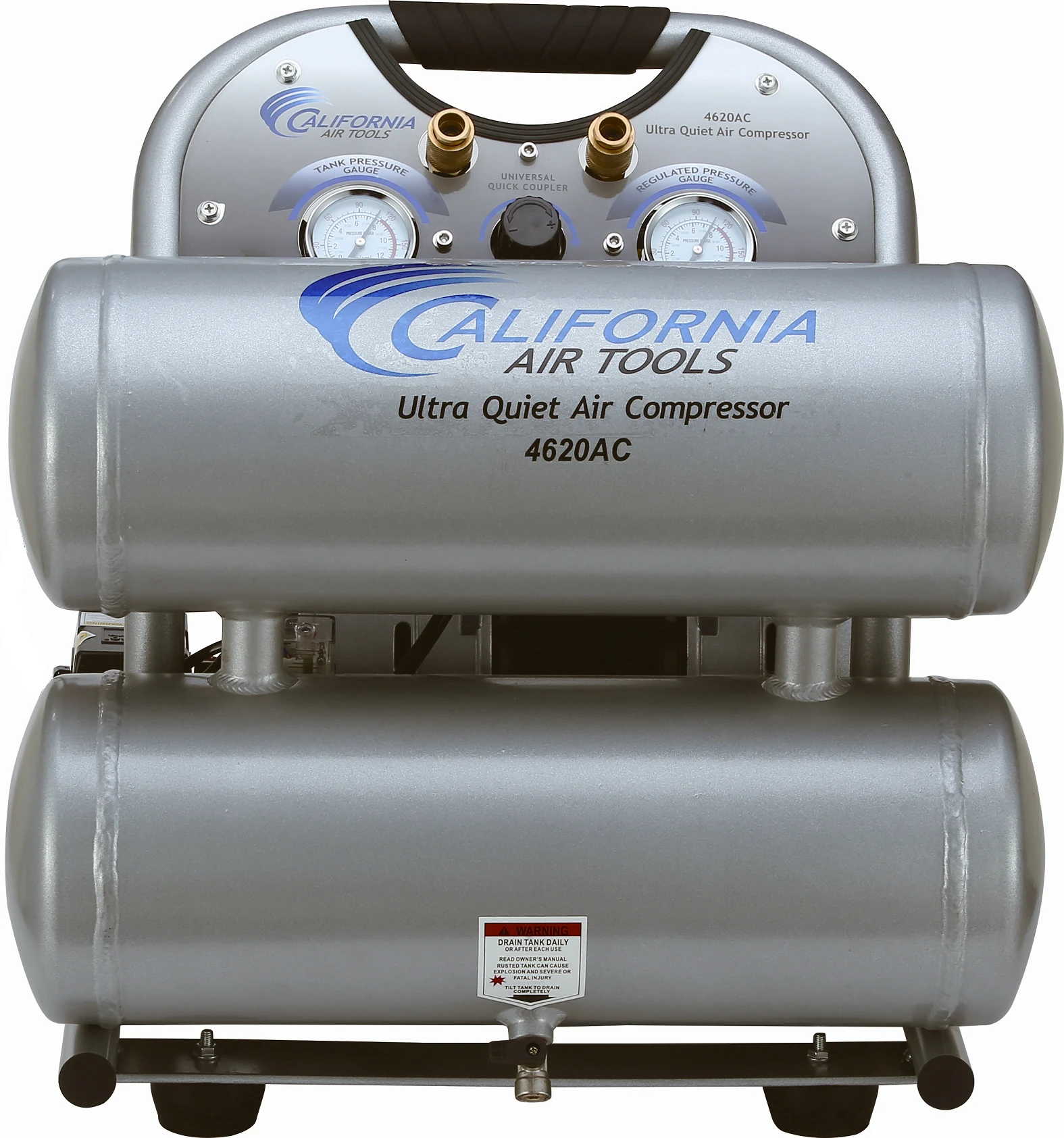 CALIFORNIA AIR TOOLS 4620AC Powerful 2.0 Hp Ultra Quiet & Oil-Free Air Compressor 4