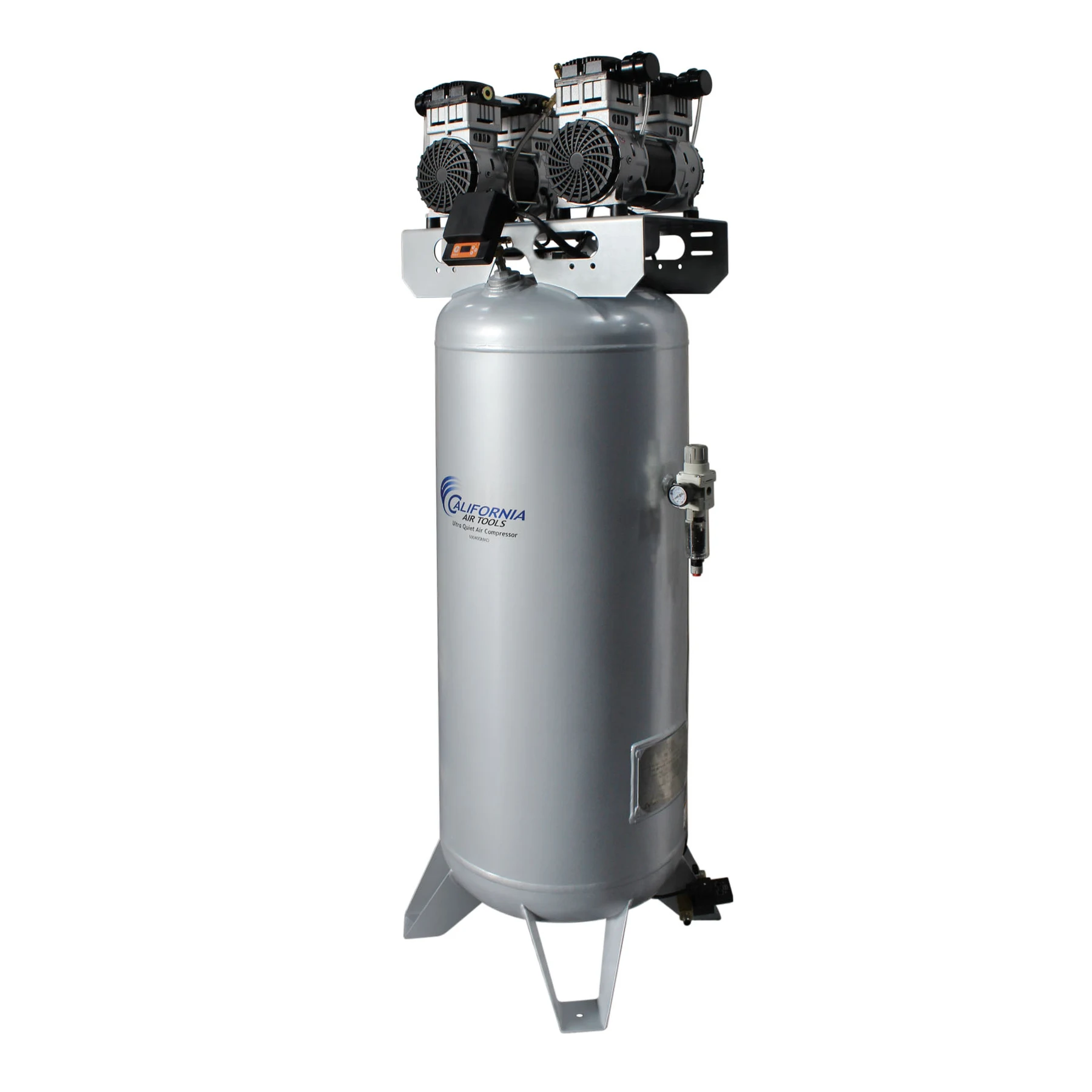CALIFORNIA AIR TOOLS 60040SMAD Powerful 4.0 Hp SMART Ultra Quiet & Oil-Free 60 Gallon ASME Stationary Air Compressor with Automatic Drain Valve 14