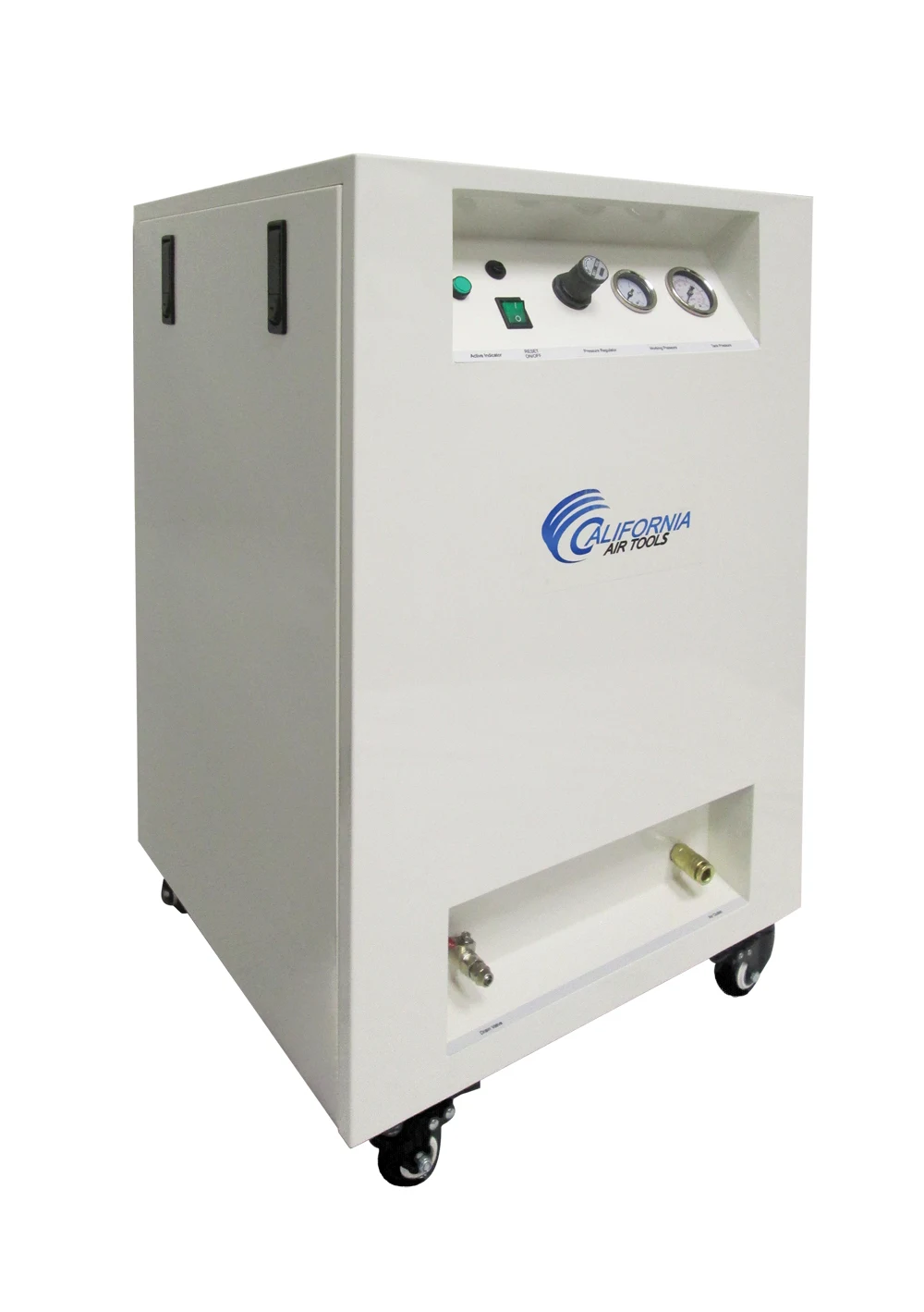 CALIFORNIA AIR TOOLS 8010SPC 1.0 Hp Ultra Quiet & Oil-Free Air Compressor with Sound Proof Cabinet 4