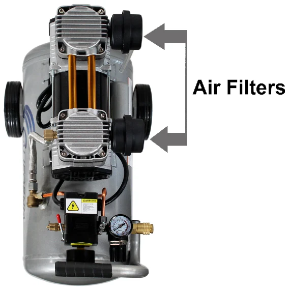 California Air Tools 4710W 4.7 Gal 1.0 Hp Quiet Air Compressor 7