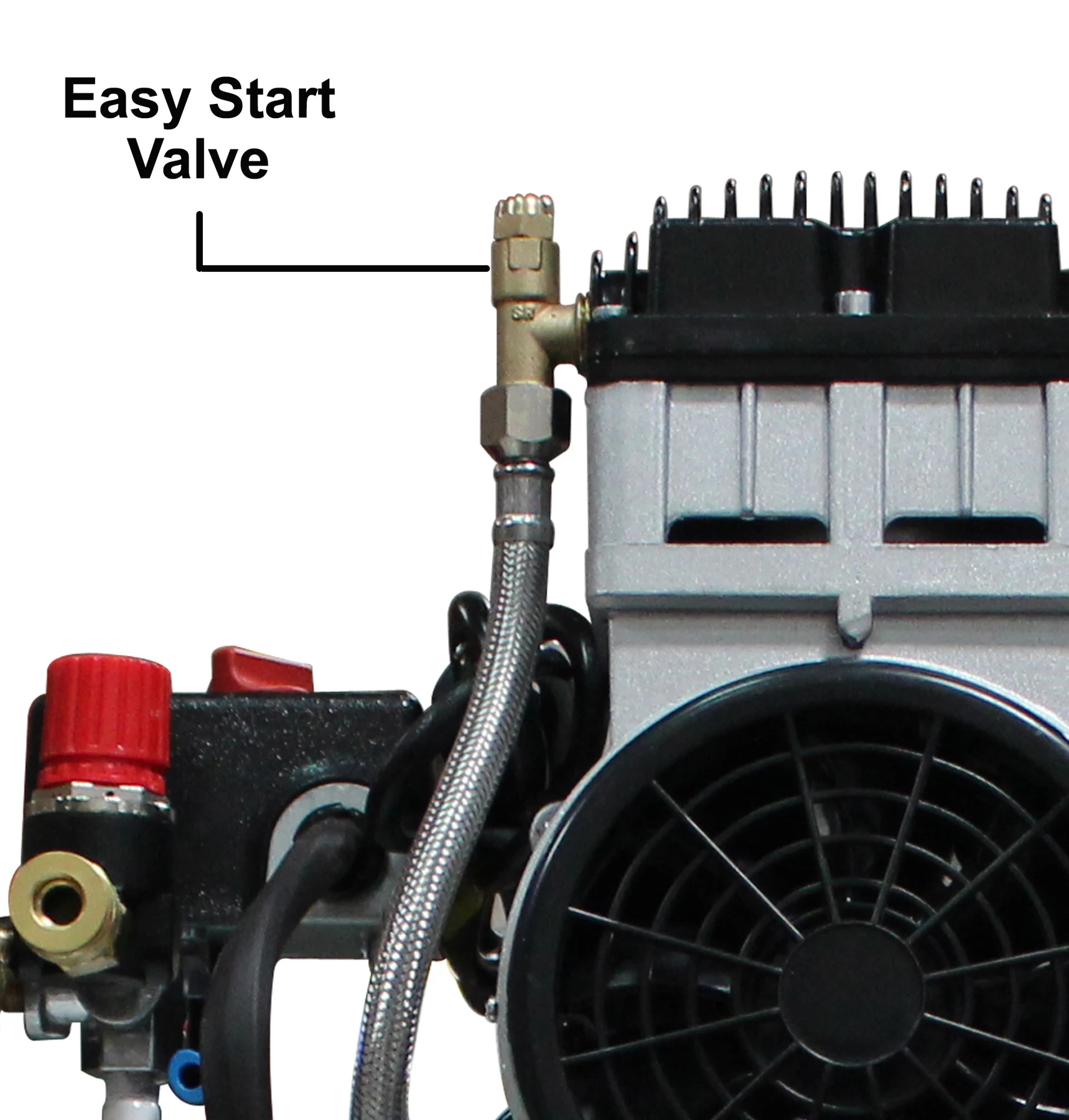 CALIFORNIA AIR TOOLS 10020CHAD-22060 Powerful 2.0 Hp Ultra Quiet, Oil-Free 10 Gallon Air Compressor with Automatic Drain Valve (220v 60hz) 19
